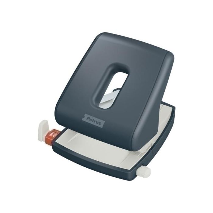 Taladro 2 Punzones Petrus Cosy Gris