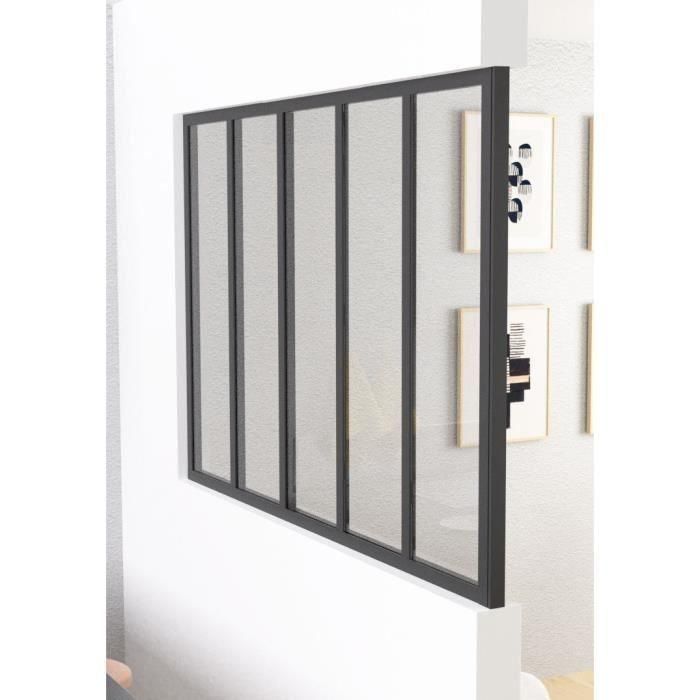 Optimum Poste de Terminación para Techo de Vidrio Negro Mate 108 cm - Acabado Lateral Visible 0 Optimum Poste de Terminación para Techo de Vidrio Negro Mate 108 cm - Acabado Lateral Visible 0