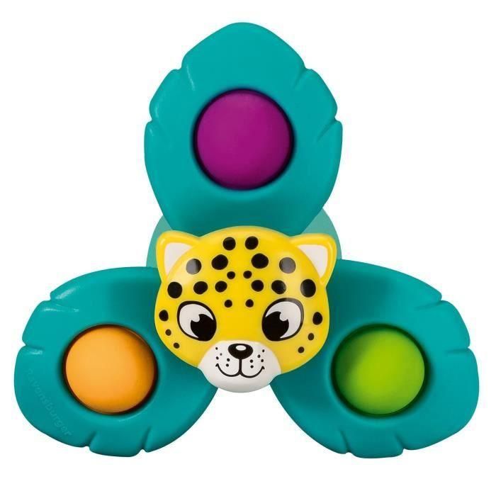 Ravensburger -PLAY+ - Baby Spinner leopardo - A partir de 6 meses - Versión francesa - 34012 1 Ravensburger -PLAY+ - Baby Spinner leopardo - A partir de 6 meses - Versión francesa - 34012 1