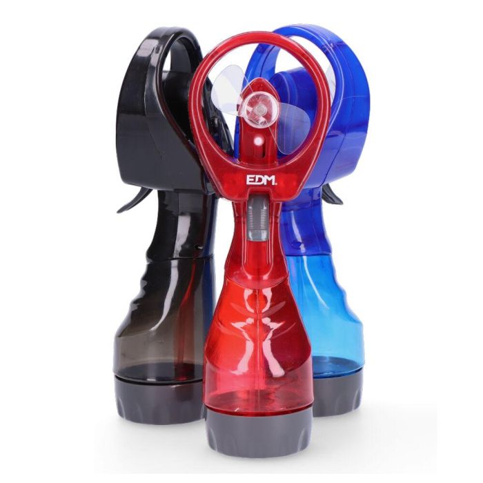 Ventilador pulverizador de agua 2xaa (no incluidas) edm colores / modelos surtidos 1 Ventilador pulverizador de agua 2xaa (no incluidas) edm colores / modelos surtidos 1
