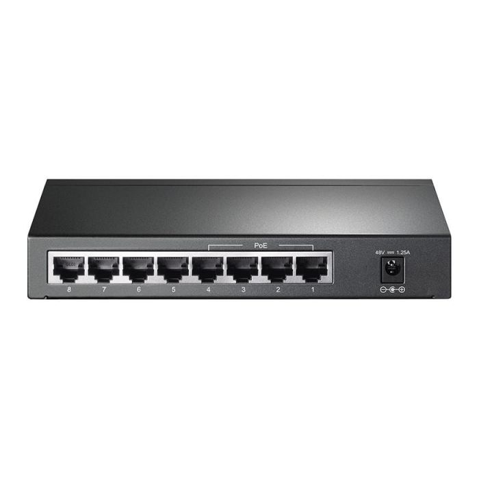 TP-Link TL-SG1008P Switch Gestionado Gigabit Ethernet de 8 Puertos con 4 Puertos PoE Gris 3