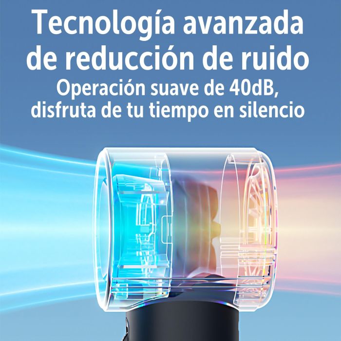 Jisulife Ventilador Portátil Fan Pro 1 Plegable 5000 mAh Batería 15h Autonomía 4 Velocidades Carga Rápida Pantalla LED 4 Jisulife Ventilador Portátil Fan Pro 1 Plegable 5000 mAh Batería 15h Autonomía 4 Velocidades Carga Rápida Pantalla LED 4