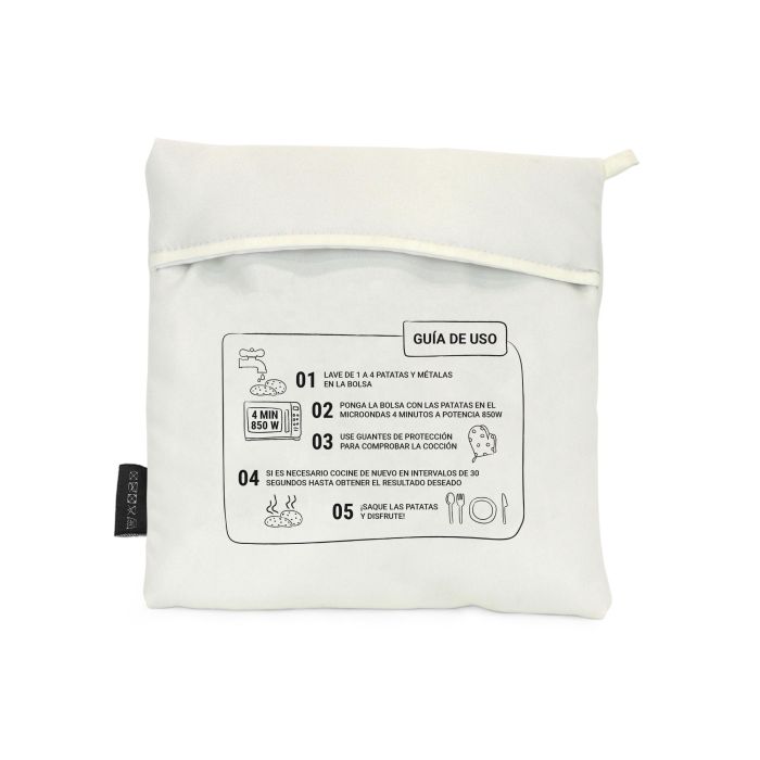 Bolsa de Patatas para Microondas Quttin 27.5x28.5 cm (12 Unidades) 2 Bolsa de Patatas para Microondas Quttin 27.5x28.5 cm (12 Unidades) 2