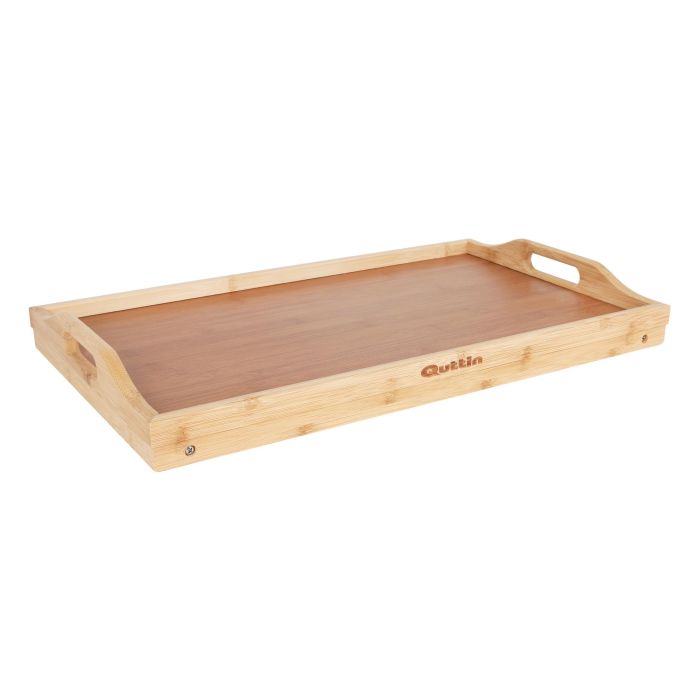 Quttin Mesa Bambú Plegable 50 cm x 30 cm (4 Unidades)