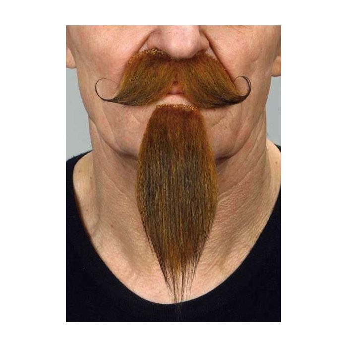 My Other Me Barba y Perilla Pelirroja Accesorio de Disfraz para Adulto - Talla Única