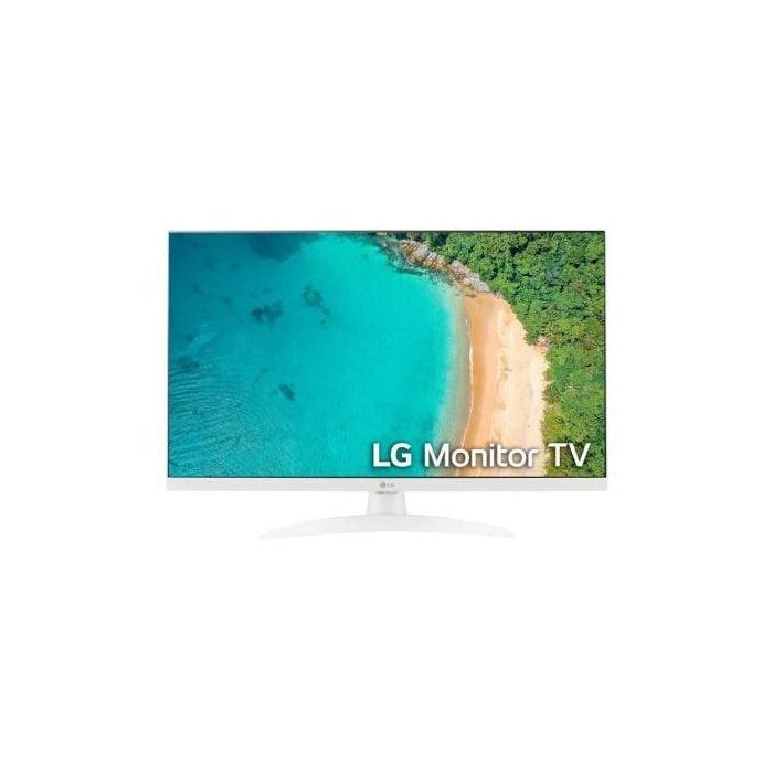 LG 27TQ615S-WZ Monitor TV 27" Full HD IPS Smart TV webOS22 con Wi-Fi, Bluetooth y Dolby Audio Blanco LG 27TQ615S-WZ Monitor TV 27" Full HD IPS Smart TV webOS22 con Wi-Fi, Bluetooth y Dolby Audio Blanco