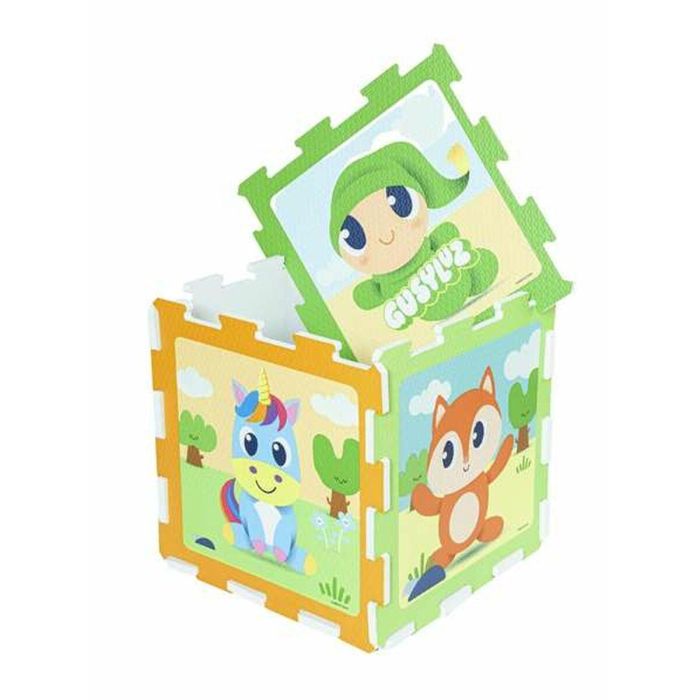 Alfombra puzzle para bebe 91,50x91,50x2 cm 1 Alfombra puzzle para bebe 91,50x91,50x2 cm 1