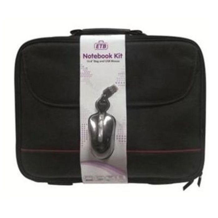 Ewent Kit Bolsa Notebook Portátil 15.6 Pulgadas con Mouse Óptico USB 1000dpi EW2505