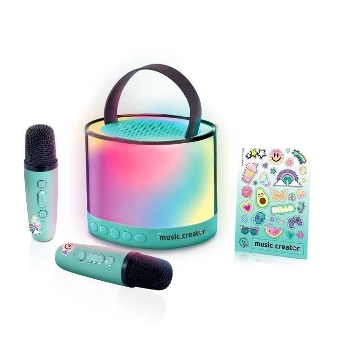 Canal Toys - Music Creator - Mini Karaoke Station - Altavoz iluminado con 2 micrófonos inalámbricos - INF 044 4 Canal Toys - Music Creator - Mini Karaoke Station - Altavoz iluminado con 2 micrófonos inalámbricos - INF 044 4
