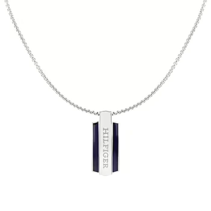 Colgante Hombre Tommy Hilfiger 1697262 Plateado