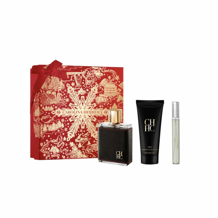 Carolina Herrera CH Men Estuche 3 Piezas - Eau de Toilette Masculino, Bálsamo y Vaporizador Carolina Herrera CH Men Estuche 3 Piezas - Eau de Toilette Masculino, Bálsamo y Vaporizador