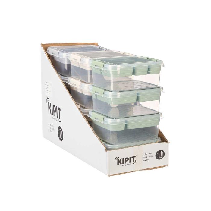 Caja Multiuso Surtidos Col Kipit 26x11x25cm (12 Unidades) 2 Caja Multiuso Surtidos Col Kipit 26x11x25cm (12 Unidades) 2