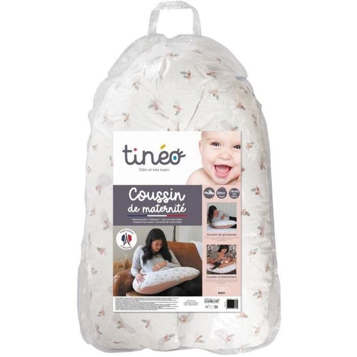 Tineo TIN3275052057723 Cojín de maternidad rosa esponja de microfibra 4