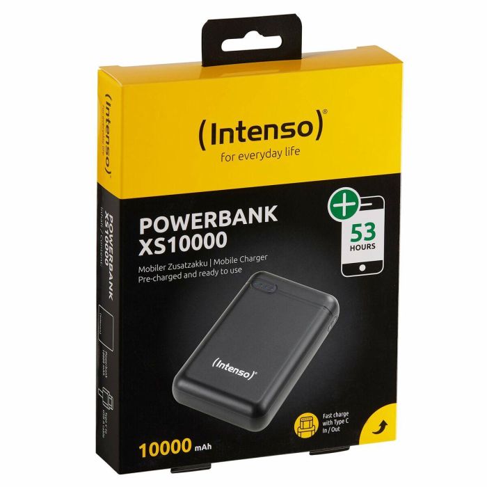 Power Bank INTENSO XS10000 Negro 10000 mAh 12