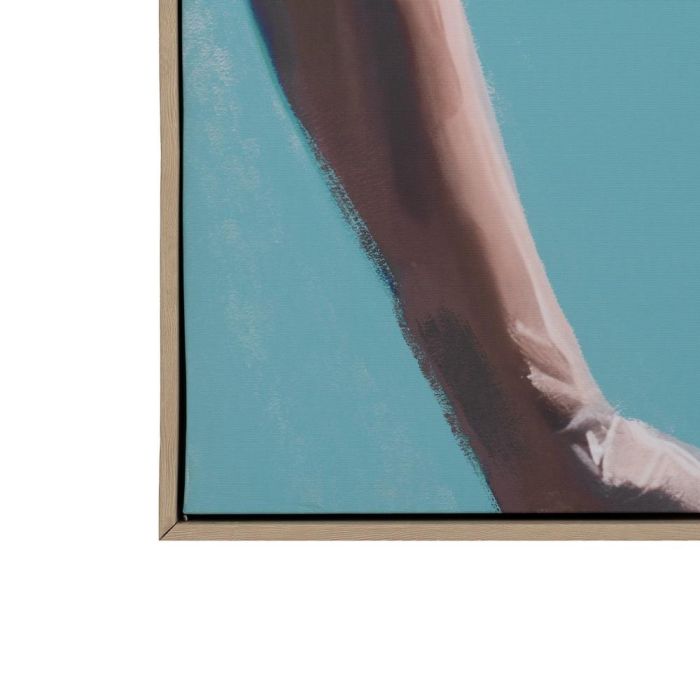 Cuadro Pintura Chica Lienzo Decoración 100 X 140 cm