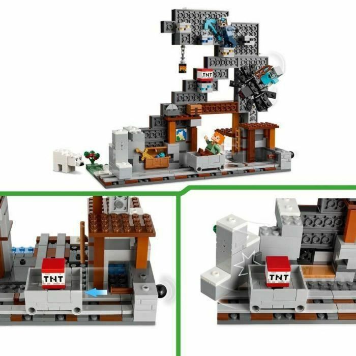 LEGO 21277 Minecraft Mina de Pico - Set de Construcción para Niños de 8 Años 4 LEGO 21277 Minecraft Mina de Pico - Set de Construcción para Niños de 8 Años 4