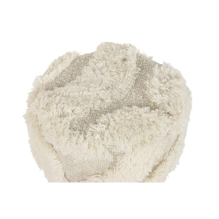 DKD Home Decor Carpets 2c25 Reposapiés Boho Crudo 40 x 40 x 40 cm 3 DKD Home Decor Carpets 2c25 Reposapiés Boho Crudo 40 x 40 x 40 cm 3