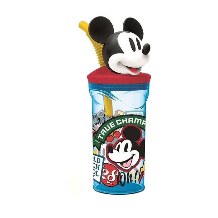 Vaso figurita 3D mickey true champions 360 ml Vaso figurita 3D mickey true champions 360 ml
