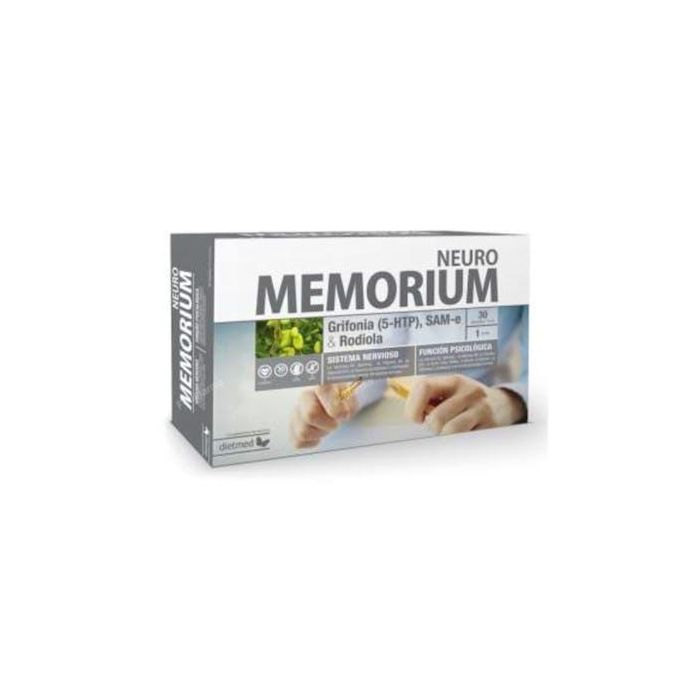 DIETMED Neuro 30 Ampollas para Rendimiento Mental y Equilibrio Nervioso