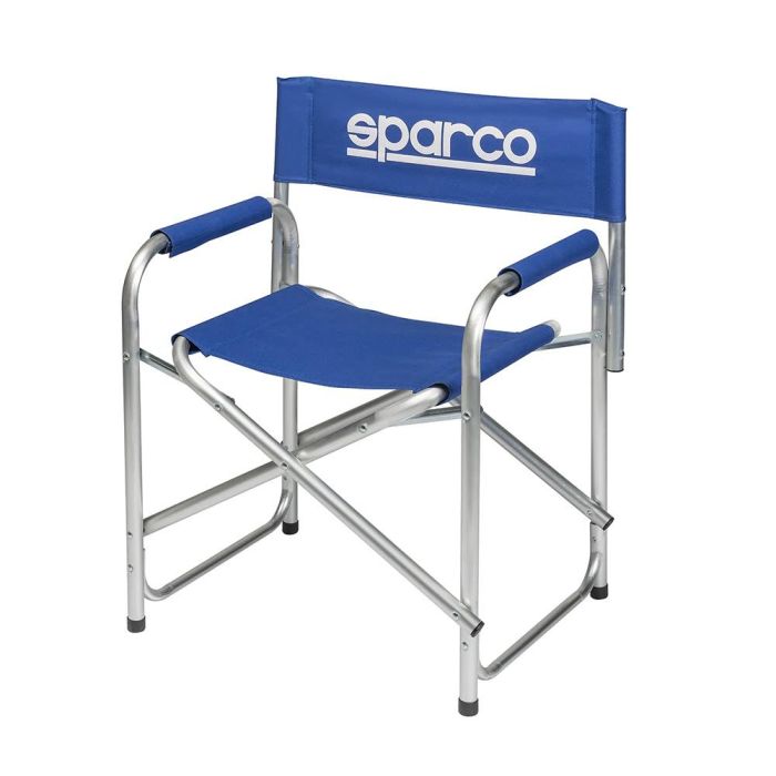 Sparco Silla de director plegable de aluminio y poliéster, 62x47x78 cm 0 Sparco Silla de director plegable de aluminio y poliéster, 62x47x78 cm 0