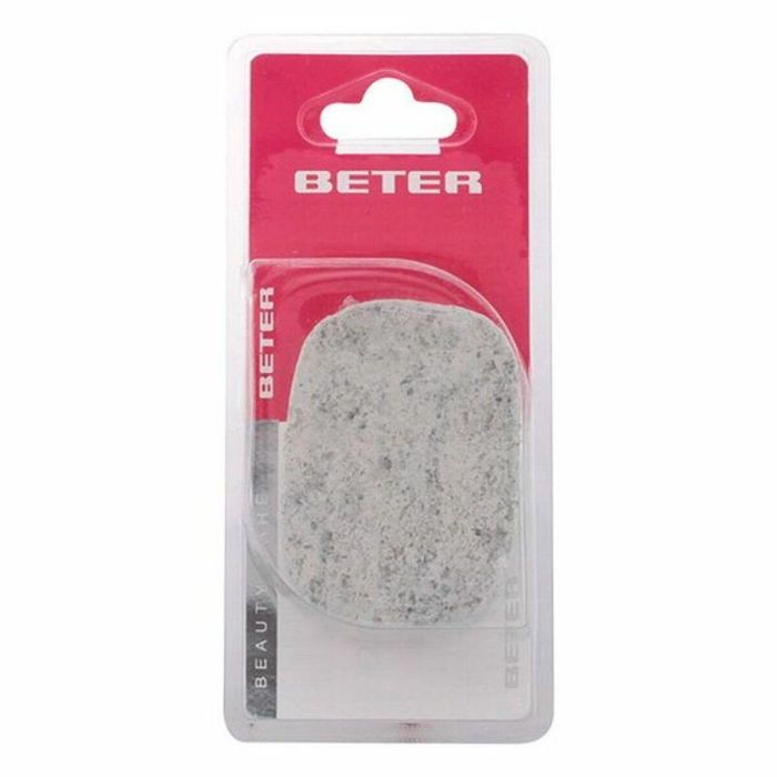 Beter Piedra Pómez Natural Quitadurezas para Pies y Pedicura - 1 Unidad