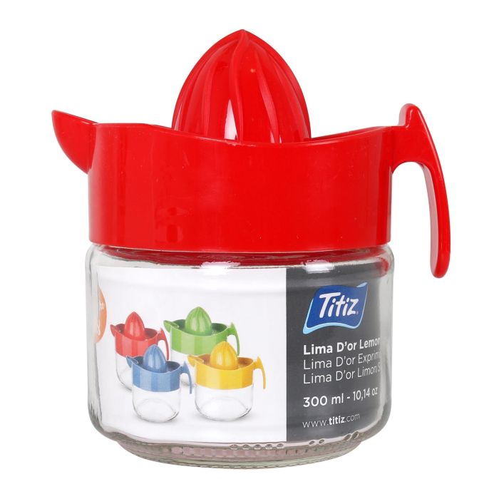 Exprimidor de Limón 300 cc Vidrio - Titiz (36 Unidades) 1 Exprimidor de Limón 300 cc Vidrio - Titiz (36 Unidades) 1