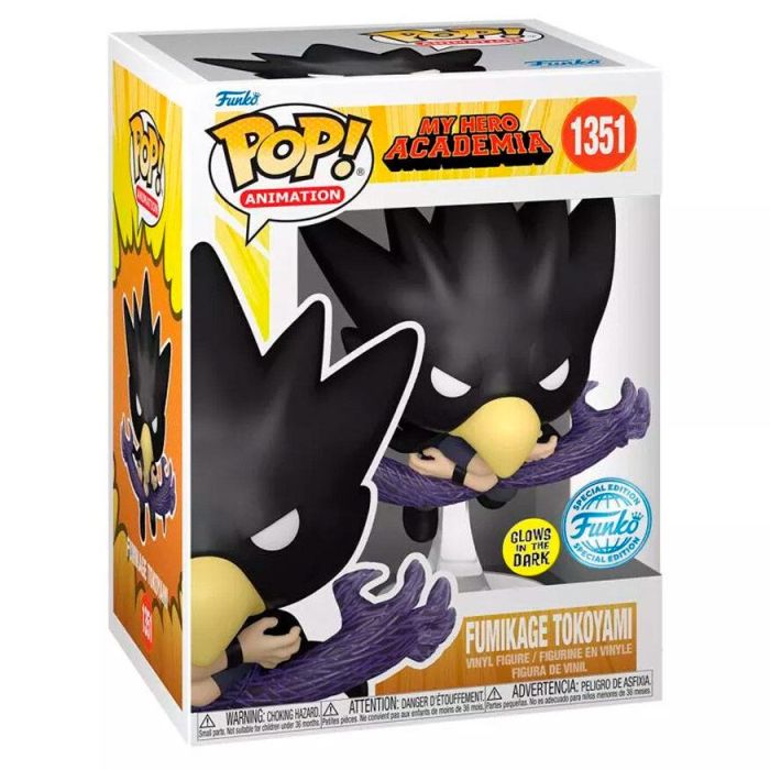 Figura POP My Hero Academia Fumikage Tokoyami Exclusive 1 Figura POP My Hero Academia Fumikage Tokoyami Exclusive 1