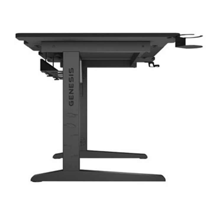GENESIS NDS-2249 Escritorio para ordenador Modular, Ajustable en Altura, Mesa Gamer MDF y Acero, Negro 3 GENESIS NDS-2249 Escritorio para ordenador Modular, Ajustable en Altura, Mesa Gamer MDF y Acero, Negro 3