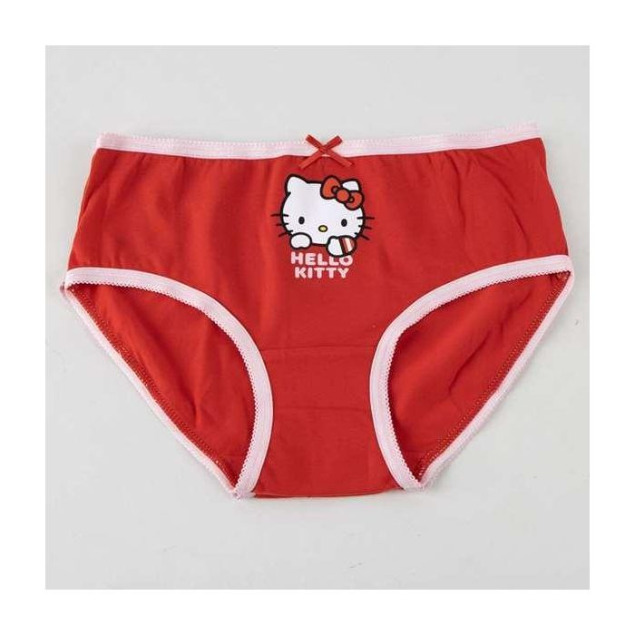 Cerdá Pack Braguitas Single Jersey Neceser Hello Kitty T06/08 - Modelos Surtidos para Niña Talla 6-8 Años 2