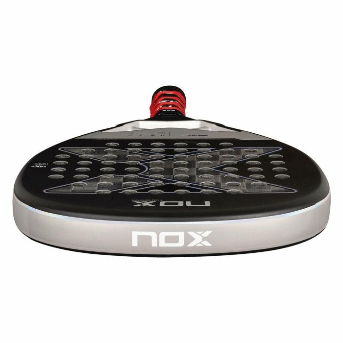 Pala de Pádel Nox Genius Attack 18K Negro 1 Pala de Pádel Nox Genius Attack 18K Negro 1