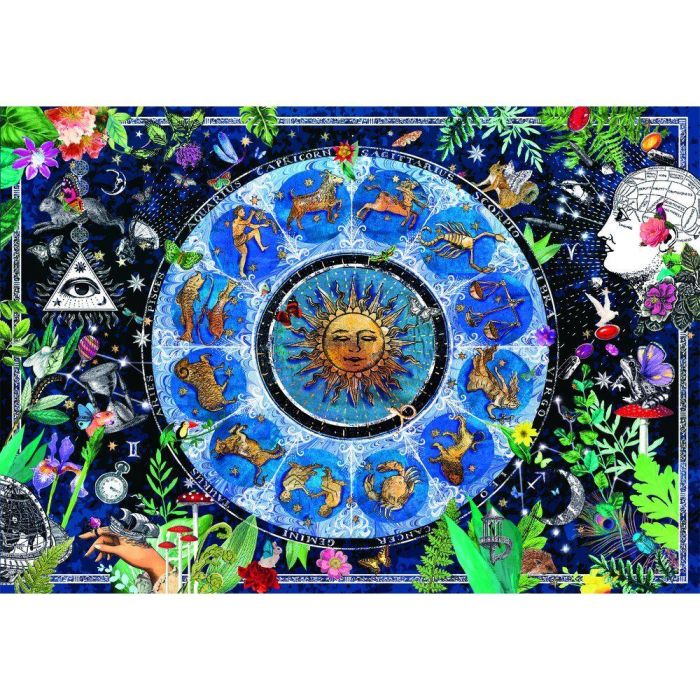Puzzle Astrological Chart High Quality 1000pzs 0 Puzzle Astrological Chart High Quality 1000pzs 0