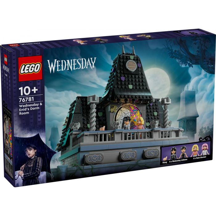 LEGO 76781 Set de Construcción Wednesday: El Dormitorio de Miércoles y Enid, Incluye 4 Minifiguras, Temática Nevermore 9 LEGO 76781 Set de Construcción Wednesday: El Dormitorio de Miércoles y Enid, Incluye 4 Minifiguras, Temática Nevermore 9