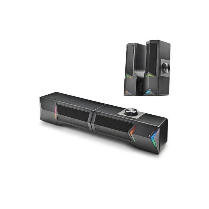 Altavoces - Barra de Sonido con Bluetooth NGS GSX-B1200/ 12W/ 2.0/ Negros Altavoces - Barra de Sonido con Bluetooth NGS GSX-B1200/ 12W/ 2.0/ Negros