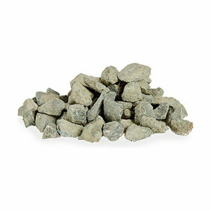 Piedras Decorativas Ibergarden 3KG-GRIS OSCURO Gris oscuro 3 Kg (4 Unidades) 1