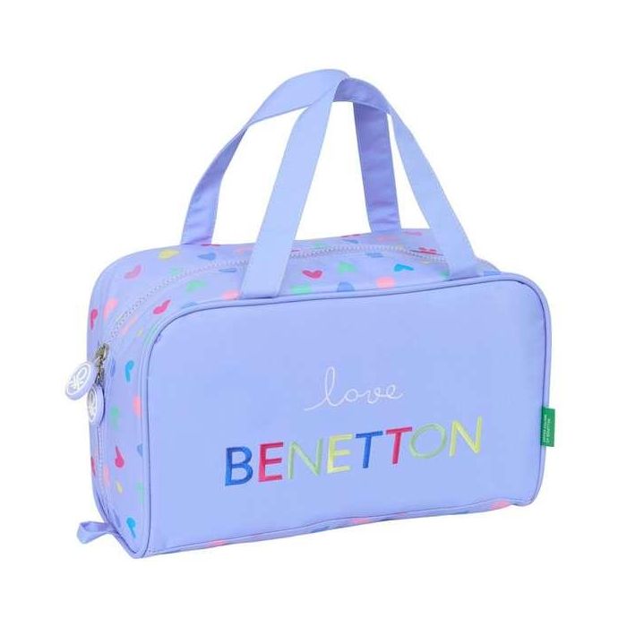 Neceser Safta Rectangular Benetton Lila 140x310x190 mm Neceser Safta Rectangular Benetton Lila 140x310x190 mm