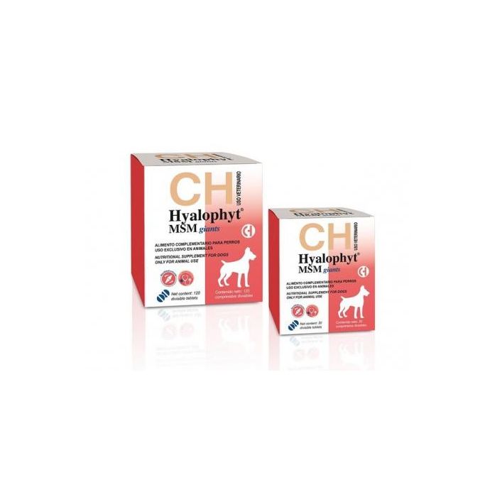 Hyalophyt MSM Giants - 120 Comprimidos para Articulaciones - Salud Articular Hyalophyt MSM Giants - 120 Comprimidos para Articulaciones - Salud Articular