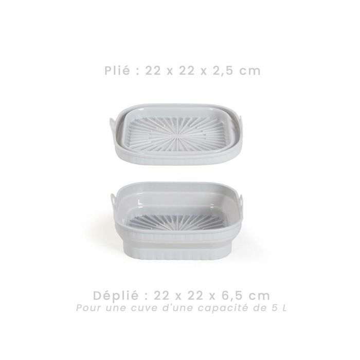 Livoo MEN428 - Set de 4 Accesorios para Freidora sin Aceite: Molde Plegable 2 en 1, 12 Moldes, Cepillo y Pinza 7