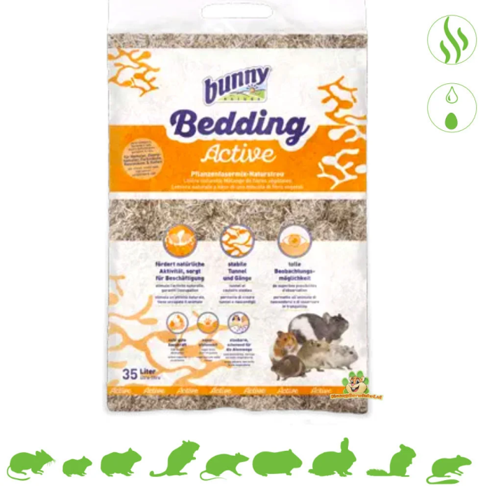 Bunny Nature Bedding Active 35 L+Bedding Active 12´5 L Gratis