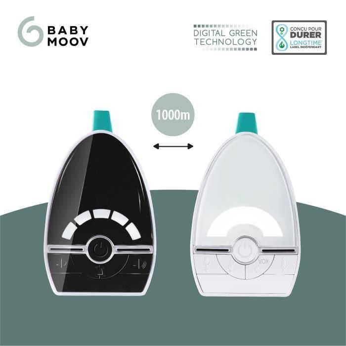 BABYMOOV Babyphone Audio Expert Care - 1000 metros 2 BABYMOOV Babyphone Audio Expert Care - 1000 metros 2