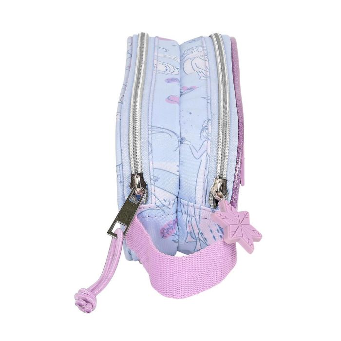Portatodo Doble Frozen Believe Lila 21 x 8 x 6 cm 2 Portatodo Doble Frozen Believe Lila 21 x 8 x 6 cm 2
