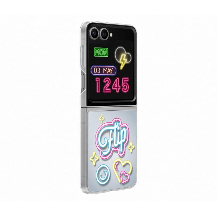 Samsung Funda Flipsuit para Galaxy Z Flip6 Transparente 3 Samsung Funda Flipsuit para Galaxy Z Flip6 Transparente 3