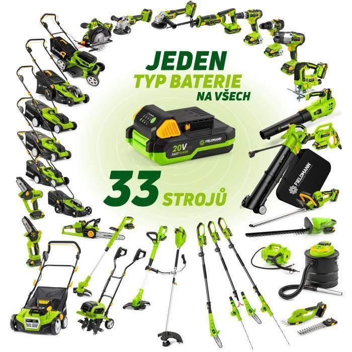 Compresor inalámbrico - FIELDMANN - 20V - 10,3 bar - 235 L/min - Batería y cargador no incluidos 2 Compresor inalámbrico - FIELDMANN - 20V - 10,3 bar - 235 L/min - Batería y cargador no incluidos 2