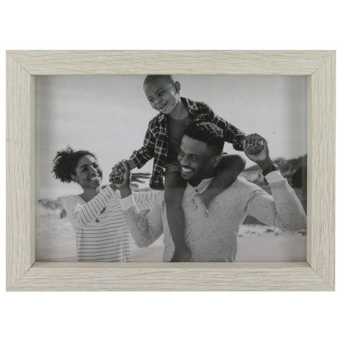 Home Deco Factory Juego de 4 Marcos Fotos Madera Negro para 13x18 cm y 10x15 cm 3