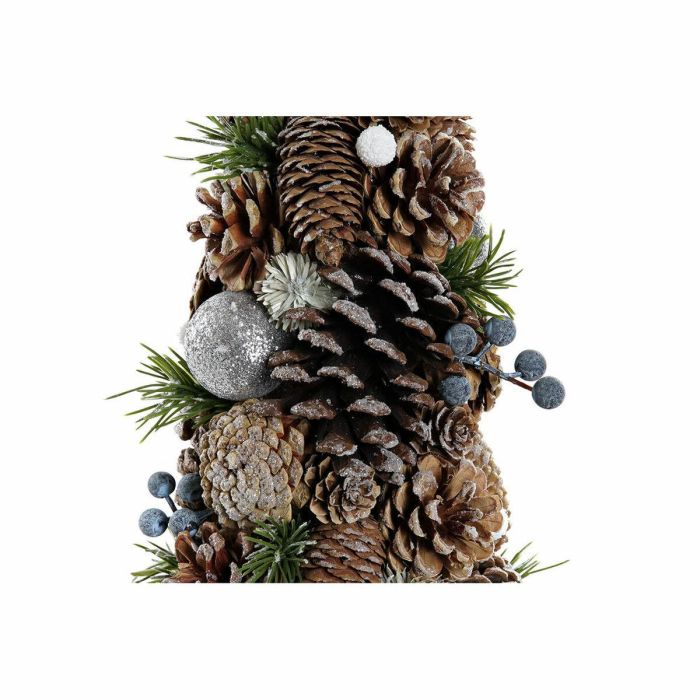 Árbol de Navidad DKD Home Decor Blanco Plateado Natural PVC Piñas Nevado 19 x 19 x 38 cm 2 Árbol de Navidad DKD Home Decor Blanco Plateado Natural PVC Piñas Nevado 19 x 19 x 38 cm 2