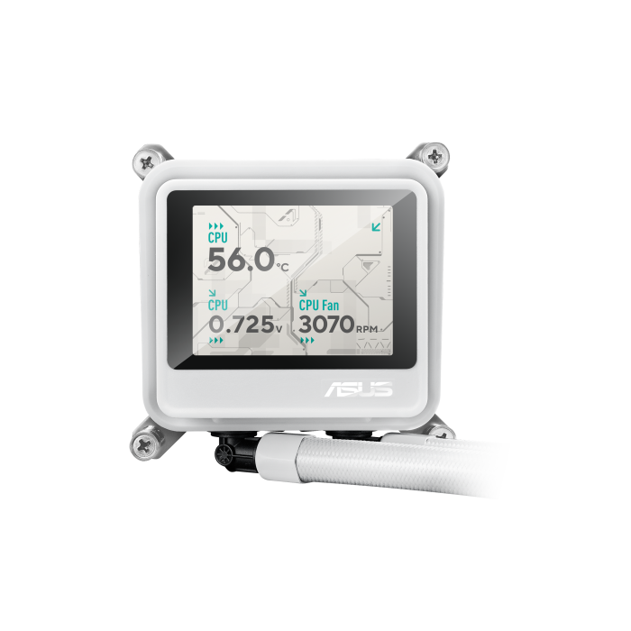 Sistema de Refrigeracion Liquida Asus para Cpu Max Gaming Lc 360 Argb Lcd White (White Box) 3