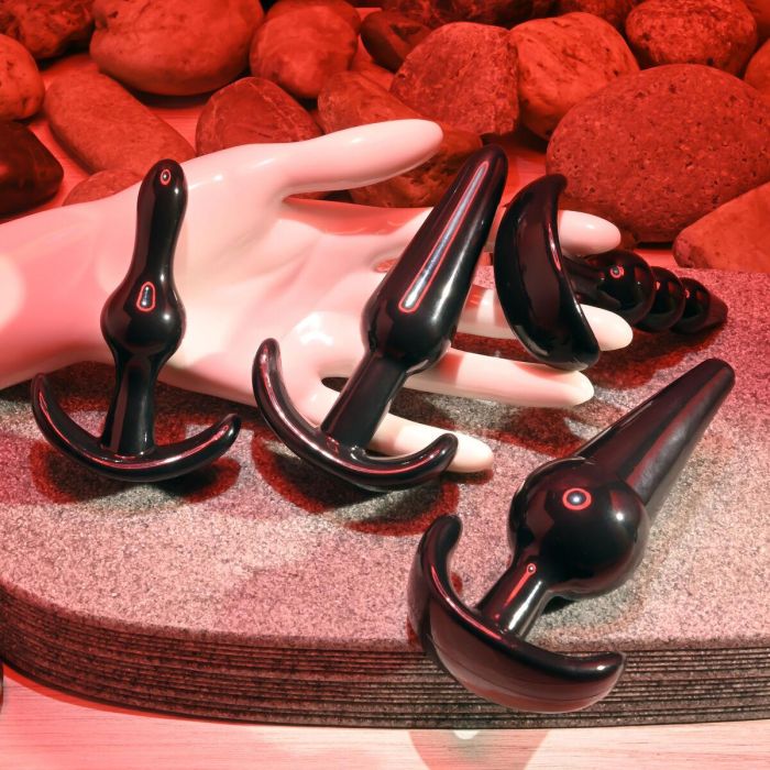 Plug Anal Selopa Negro (8,9 cm) (10,1 cm) 14