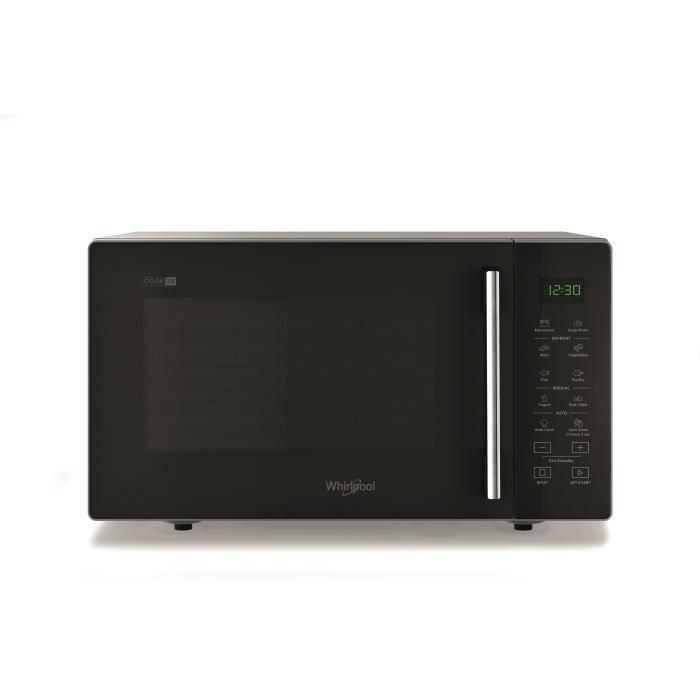 Microondas - WHIRLPOOL - MWP251SB - Negro Plateado - 900 W - 48,3 x 41,4 x 28,1 cm - 25 L 5