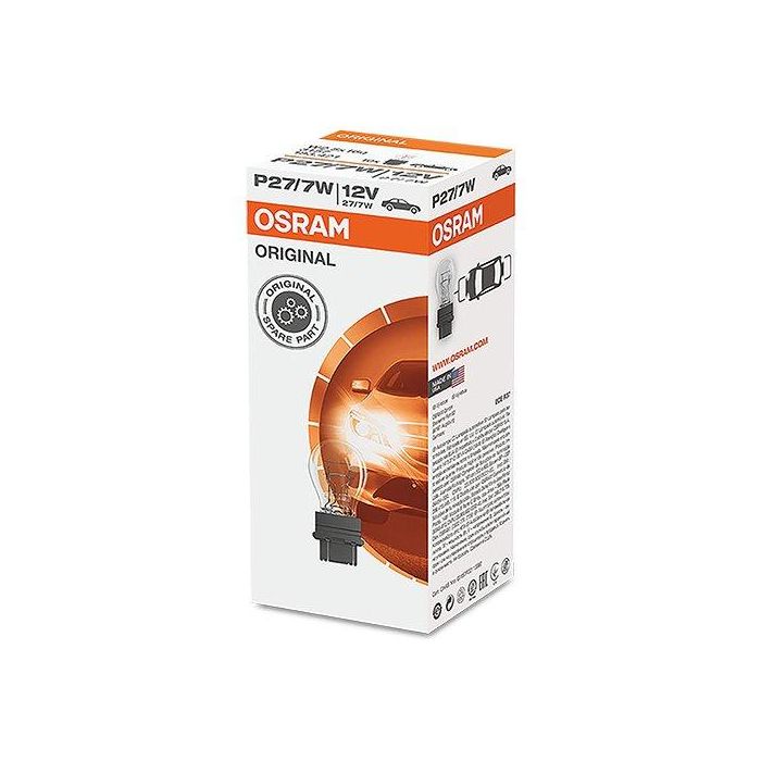 Osram 3157 P27/7W Bombilla Halógena 12V 27/7W W2.5x16q Pack 10 Unidades