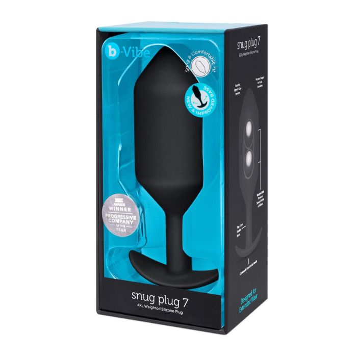 Plug Anal B-Vibe 7 Negro 0 Plug Anal B-Vibe 7 Negro 0
