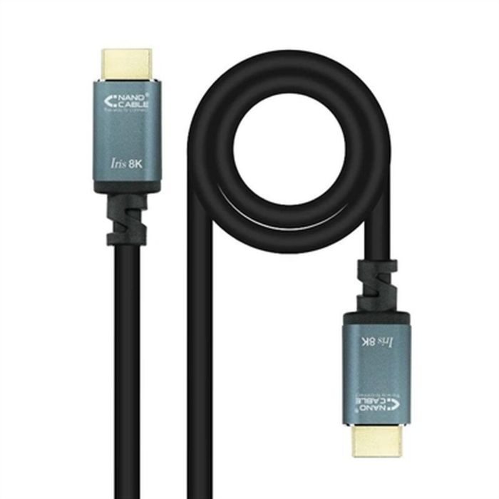 Cable HDMI NANOCABLE 10.15.8005 Negro 5 m 0 Cable HDMI NANOCABLE 10.15.8005 Negro 5 m 0